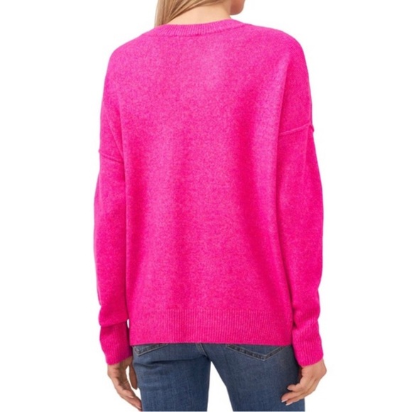 VINCE CAMUTO Super Soft Hot Pink Sweater new with tags size XXL - Picture 2 of 6